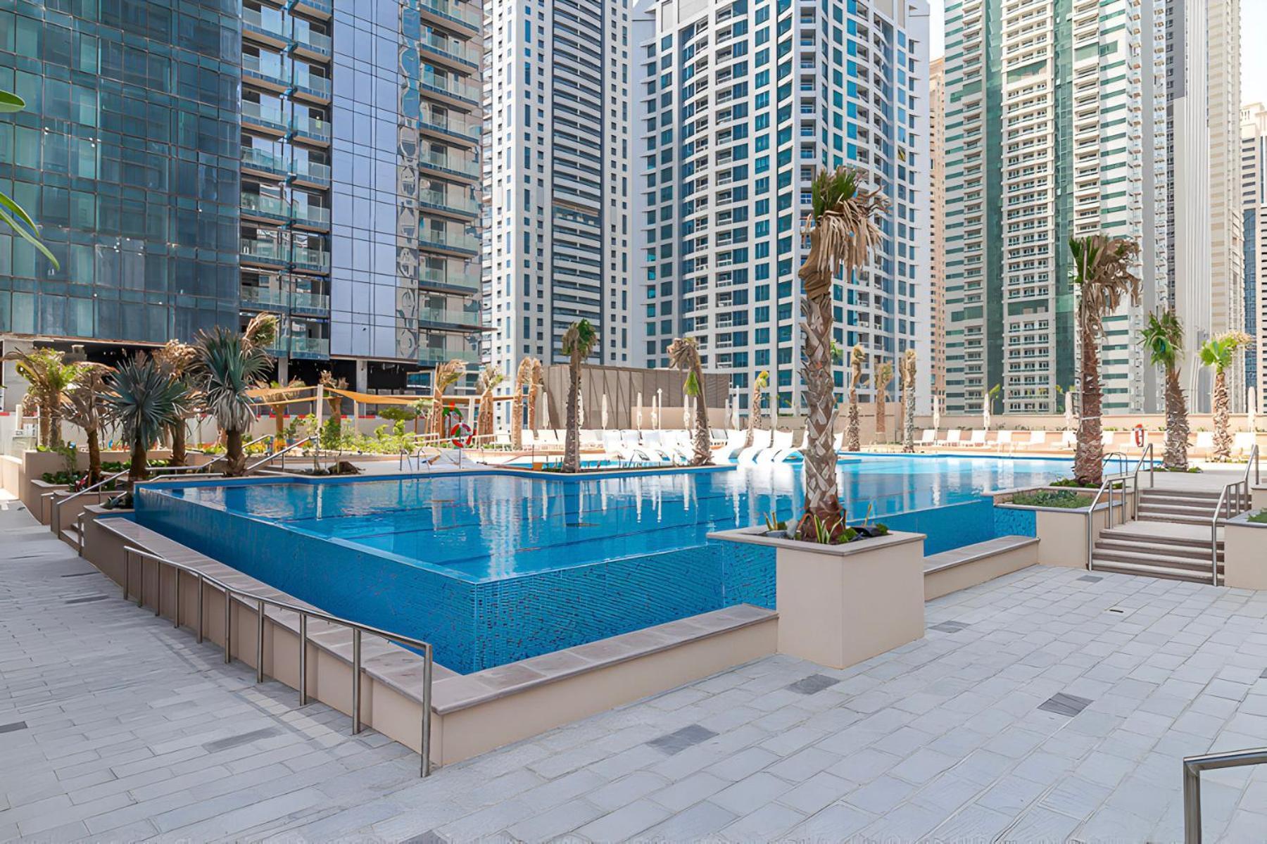 Appartamento Stunning 1Br In The Heart Of Dubai Marina - Marina Gate 2 Esterno foto