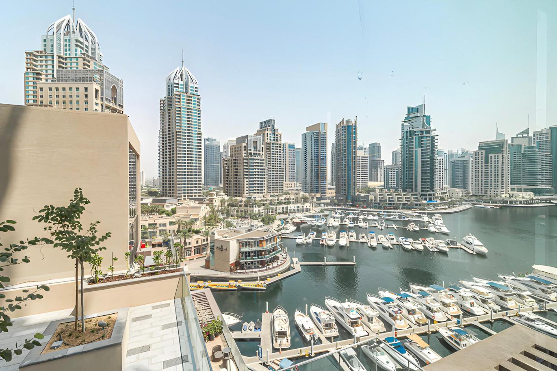 Appartamento Stunning 1Br In The Heart Of Dubai Marina - Marina Gate 2 Esterno foto